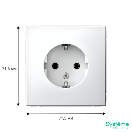 GAL000143 Systeme Electric Schneider Electric ArtGallery цвет белый