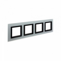 4404828 DKC Рамки Avanti стекло, дерево