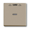 Карточный выключатель шампань ABB Basic 55 2CKA001012A1713|2CKA001710A3929