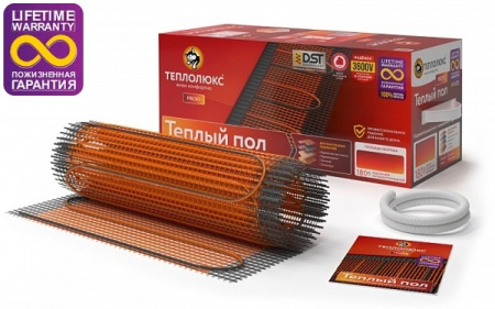 Нагревательный мат для теплого пола Теплолюкс ProfiMat-180  270 Вт 1.5 кв.м