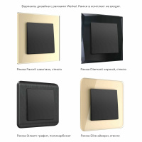 W1113008 Werkel Werkel механизмы черные матовые