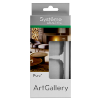 GAL330102 Systeme Electric Рамки Systeme Electric ArtGallery Pure