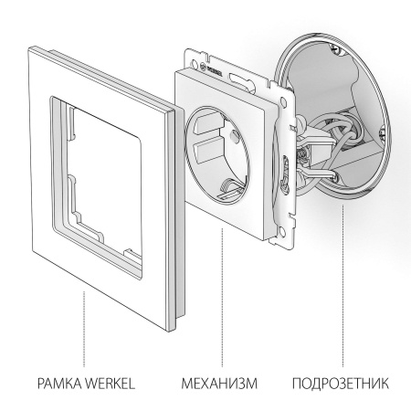 W1171003 Werkel Werkel механизмы бежевые