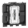KW01M2 + K4005M2A + LN4743/230T + K4702 Legrand Bticino Living Now белый