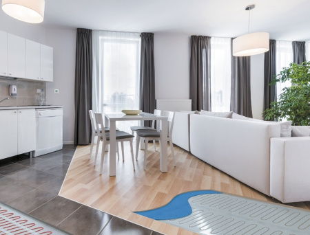 Нагревательный мат ультратонкий алюминиевый Теплолюкс Alumia 225 Вт 1.5 кв.м