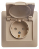 GSL000246 Systeme Electric Schneider Glossa бежевый