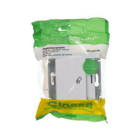 GSL000169 Systeme Electric Schneider Glossa белый