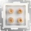 W1185013 Werkel Werkel механизмы перламутровые рифленые