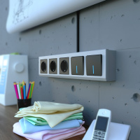 W8000006 Werkel Коробка для накладного монтажа