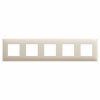 5 постовая рамка ванильная дымка DKC Avanti 4405900