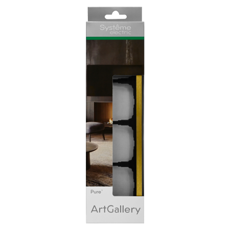 GAL312404 Systeme Electric Рамки Systeme Electric ArtGallery Pure