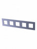 5 постовая рамка серебро ABB Zenit 2CLA227500N1301