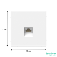 GAL001383 Systeme Electric Schneider Electric ArtGallery цвет лотос