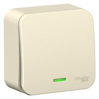 BLNVA101112 Systeme Electric Schneider Blanca накладной монтаж цвет молочный