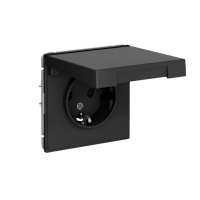 GAL441046 Systeme Electric Schneider Electric ArtGallery цвет карбон