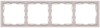 Рамка 4-постовая, кашемир матовый Kollinger Eclipse EC4CM
