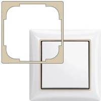 Декоративная вставка бежевая 2516-92-507 ABB ABB Basic 55 2CKA001726A0220