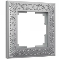 Рамка 1 местная матовая хром металл Antik Werkel W0011522