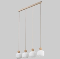 Подвесной светильник со стеклянными плафонами TK Lighting 11051 Ballo