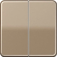 Выключатель двухклавишный Jung CD500 505U+CD595GB