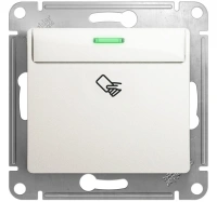 Выключатель карточный Systeme Electric Glossa, перламутр GSL000669