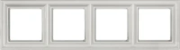 Рамка 4-пост цт. белый Jung Eco Profi Deco EPD484WW