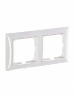 2 постовая рамка белая ABB Basic 55 2CKA001725A1480