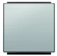 Выключатель 1-клав. нержавеющая сталь ABB Sky Niessen 2CLA810100A1001|2CLA850100A1401