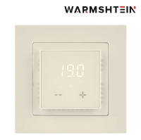 Терморегулятор WARMSHTEIN Touch кремовый (CN2801)