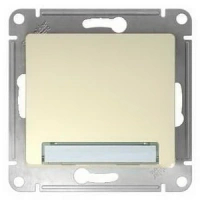 Выключатель без фиксации (кнопка) с полем для надписи 10А250В Schneider Sedna SDN1600347