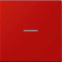 Выключатель одноклавишный с подсветкой Jung rouge vermillon 31 501U+90+LC990KO532090