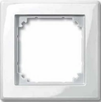 Рамка 1 пост M-Smart Merten Systeme M Schneider Electric, полярно-белый