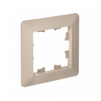 Рамка 1-поставая универсальная Systeme Electric (Schneider Electric) AtlasDesign Air, песочный ATN221201