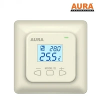 Терморегулятор AURA LTC 440 кремовый (двухзонный) (CN747)