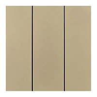 Накладка 3-клавишная, Золотой бархат Brionilux серия G Plast (GPN710GD)
