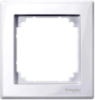 Рамка 1-постовая Merten Systeme M Schneider Electric MTN478125, активный белый