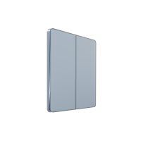 Выключатель с самовозвратом С/У 2кл. (250В,10А), Стальное небо Systeme Electric Infinity (FSE001117)