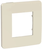 Рамка 1-постовая Unica Studio Color Schneider Electric БЕЖЕВЫЙ/бежевый NU280244