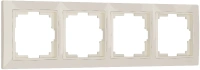 Рамка из пластика на 4 поста Snabb Basic слоновая кость Werkel Snabb basic слоновая кость W0042003