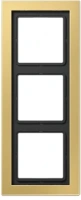 Рамка трехместная цвет латунь классическая Jung LS990 MED2983C
