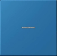 Выключатель одноклавишный с подсветкой Jung bleu céruléen 31 501U+90+LC990KO532030