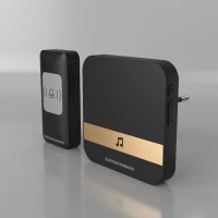 Звонок беспроводной WL 52M IP44 Черный Elektrostandard DBQ24M