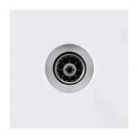 Накладка розетки SAT, Белый бархат Brionilux серия G Plast (GPN021WH)