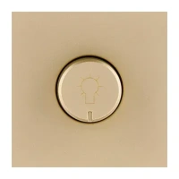 Накладка светорегулятора для LED, Золотой бархат Brionilux серия G Plast (GPN023GD)