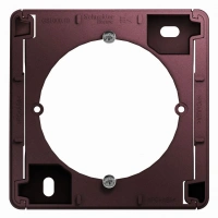 Коробка для наружного монтажа Systeme Electric (Schneider Electric) Glossa, баклажановый GSL001100