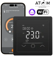Терморегулятор ATOM Beta Wi-Fi черный (CN2287)
