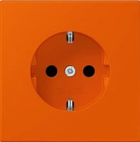 Розетка со шторками Jung orange vif LC1520KI4320S