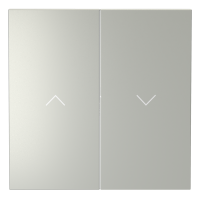 Клавиши для выключателя жалюзи Voltum S70 сталь Soft touch пластик (VLS002505)