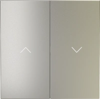 Клавиши для выключателя жалюзи Voltum S70 шелк Soft touch пластик (VLS002504)