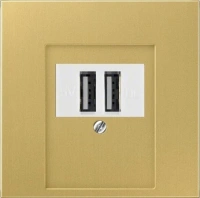 usb розетка | зарядка Jung LS990 260209+ME2969TC